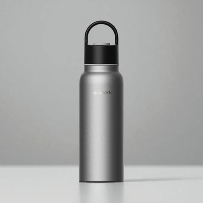 Gambar Spark Poplid Botol Vacuum Flask 650 ml - Hitam Night Drive
