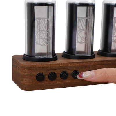Gambar Forhom Naevis Jam Meja Digital Glow Tube - Mix