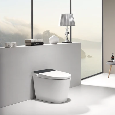 Gambar Acroz Kloset Duduk Siphonic Echo Wash Monoblock WA680 - Putih