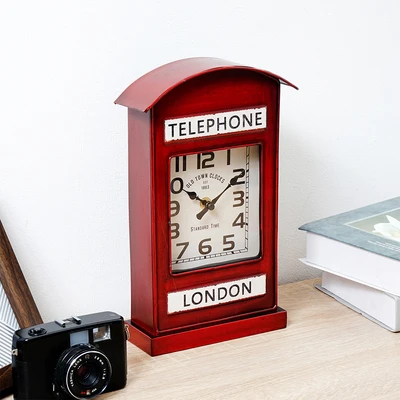 Gambar Informa 18x6.5x29.5 cm Jam Meja - Merah