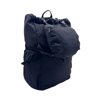 Gambar Passport Rue Tas Ransel Serut - Hitam