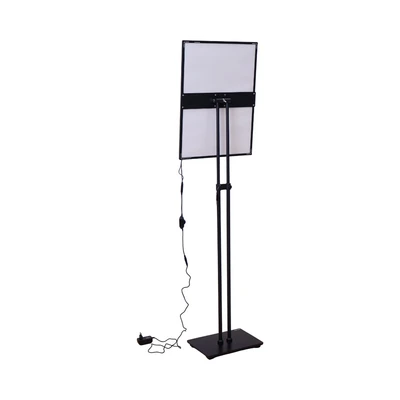 Gambar Krisbow Signboard LED Dengan Stand A2 43x60 cm - Hitam/Putih