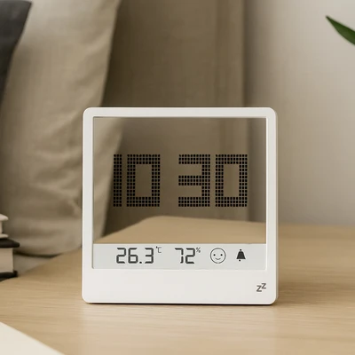Gambar Forhom Jam Meja LED Digital Snoozlite - Abu-abu