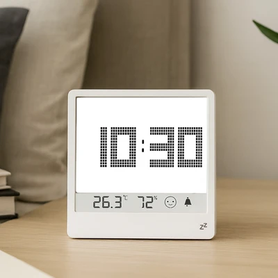 Gambar Forhom Jam Meja LED Digital Snoozlite - Abu-abu