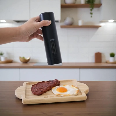 Gambar Culinart Alat Penggiling Merica Rechargeable - Hitam