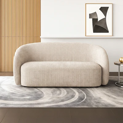 Gambar Nordia Lodi Sofa Fabric 2.5 Seater - Krem Beige