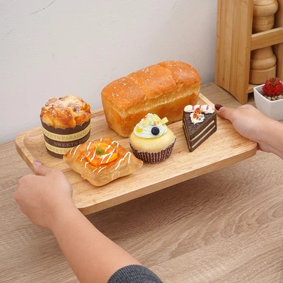 Gambar Culinart Sloop Talenan Kayu 30x20 cm - Cokelat