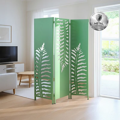 Gambar Informa Leaves Partisi 3 Panel 150x47x180 cm - Hijau