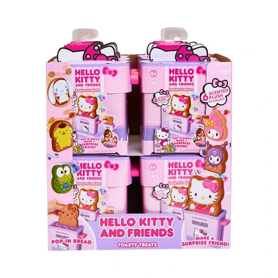 Gambar Cookeez Makery Boneka Plush Hello Kitty & Friends Toasty Treatz Random