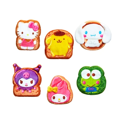 Gambar Cookeez Makery Boneka Plush Hello Kitty & Friends Toasty Treatz Random