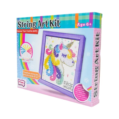 Gambar Pretty Missy Set Diy String Art Unicorn - Mix