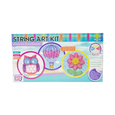 Gambar Pretty Missy Set Diy String Art 3 In 1 - Mix