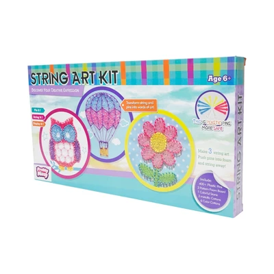 Gambar Pretty Missy Set Diy String Art 3 In 1 - Mix