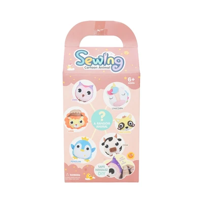 Gambar Pretty Missy Set Sewing Cartoon Animal Random