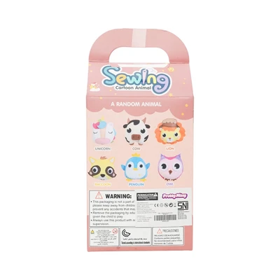 Gambar Pretty Missy Set Sewing Cartoon Animal Random