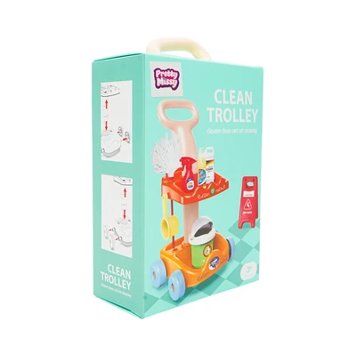Gambar Pretty Missy Playset Cleaning Cart Small - Mix