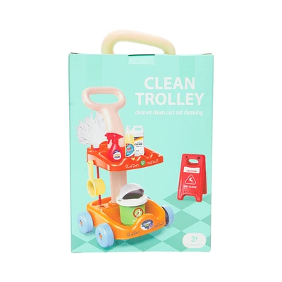 Gambar Pretty Missy Playset Cleaning Cart Small - Mix