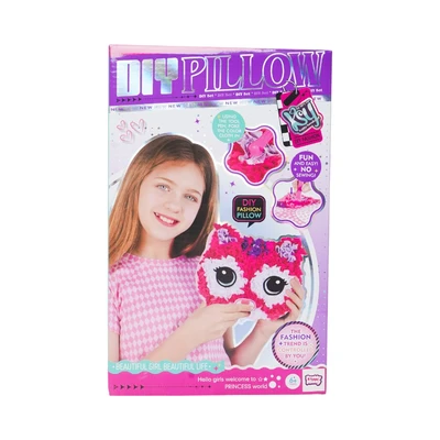Gambar Pretty Missy Set Diy Pillow Cat - Pink