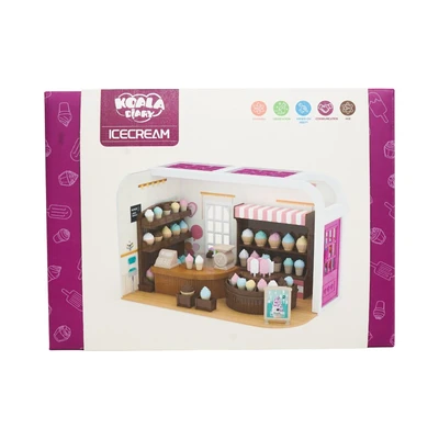 Gambar Pretty Missy Koala Diary Miniatur 3d Ice Cream Shop - Mix