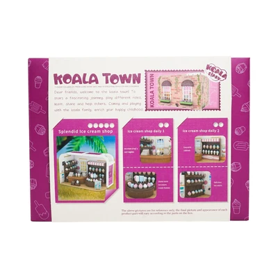 Gambar Pretty Missy Koala Diary Miniatur 3d Ice Cream Shop - Mix
