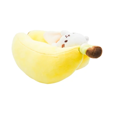 Gambar Pretty Missy Boneka Plush Bananya 20 Cm - Kuning
