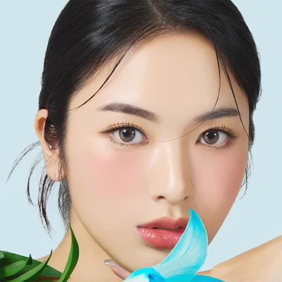 Gambar Katamata -3.5 Softlens X2 Monthyl Aire Pillow - Cokelat