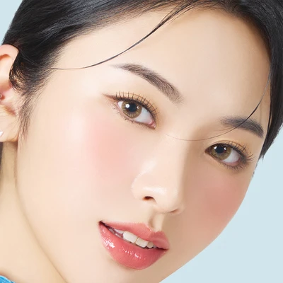 Gambar Katamata -0.5 Softlens X2 Monthyl Aire Silky - Cokelat