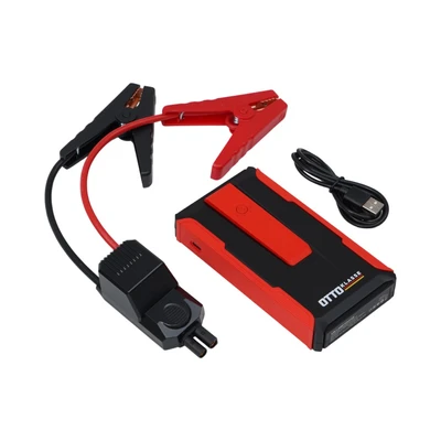 Gambar Otto Klasse Jump Starter 12V Dengan Powerbank 7200mAh - Merah/Hitam