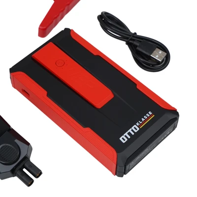 Gambar Otto Klasse Jump Starter 12V Dengan Powerbank 7200mAh - Merah/Hitam