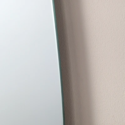 Gambar Acroz Cermin Dinding Kamar Mandi Stainless Steel 41x0.5x115 cm