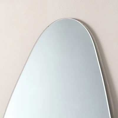 Gambar Acroz Cermin Dinding Kamar Mandi Stainless Steel 41x0.5x115 cm