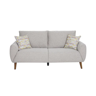 Gambar Informa Calista Sofa Fabric 3 Seater - Cokelat Muda