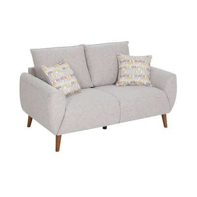 Gambar Informa Calista Sofa Fabric 2 Seater - Cokelat Muda