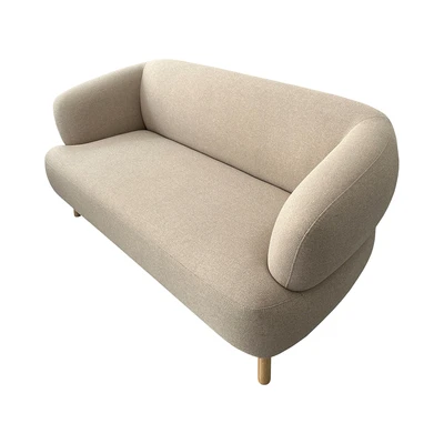 Gambar Nordia Sheridan Sofa Fabric 2 Seater - Krem