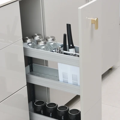 Gambar Informa Ivest-2 Kitchen Set Dengan Wastafel - Abu-abu Taupe