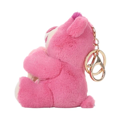 Gambar Disney Gantungan Kunci Boneka Lotso Ice Cream 10 Cm - Pink