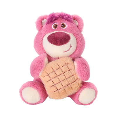 Gambar Disney Gantungan Kunci Boneka Lotso Waffle 10 Cm - Pink