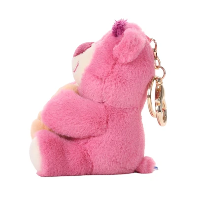 Gambar Disney Gantungan Kunci Boneka Lotso Waffle 10 Cm - Pink