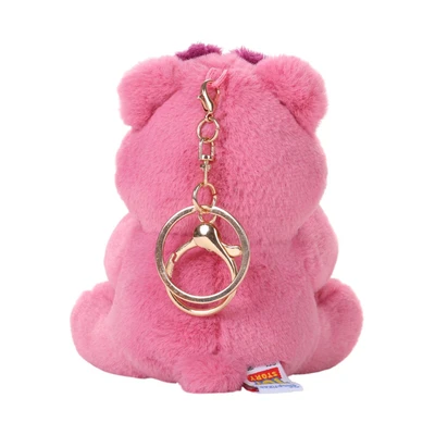 Gambar Disney Gantungan Kunci Boneka Lotso Cake Roll 10 Cm - Pink