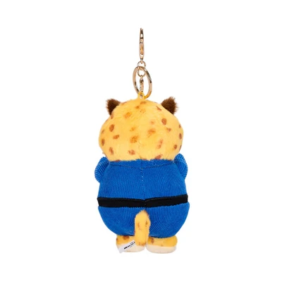 Gambar Disney Gantungan Kunci Boneka Zootopia Ben Doughnut 10 Cm - Biru/kuning