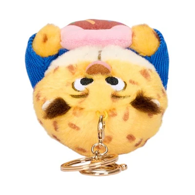 Gambar Disney Gantungan Kunci Boneka Zootopia Ben Doughnut 10 Cm - Biru/kuning