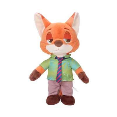 Gambar Disney 30 Cm Boneka Fluffy Nick Zootopia Classic Collection - Orange/hijau