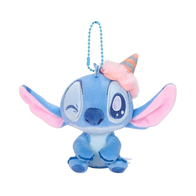 Gambar Disney Gantungan Kunci Boneka Party Stitch Ice Cream 10 Cm - Biru