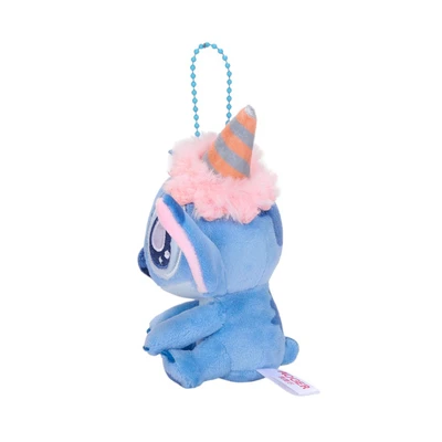 Gambar Disney Gantungan Kunci Boneka Party Stitch Ice Cream 10 Cm - Biru