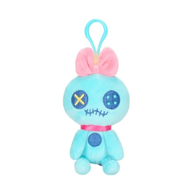 Gambar Disney Gantungan Kunci Boneka Party Stitch Scrump 10 Cm - Biru