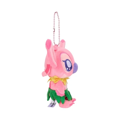 Gambar Disney Comfy Gantungan Kunci Boneka Angel Hawai 10 cm - Pink