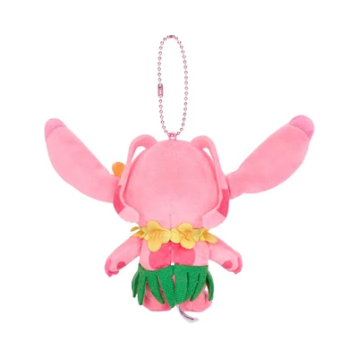 Gambar Disney Comfy Gantungan Kunci Boneka Angel Hawai 10 cm - Pink