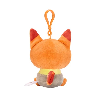 Gambar Disney Comfy Gantungan Kunci Boneka Zootopia Nick 10 Cm - Oranye