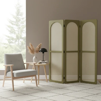 Gambar Informa Arch Partisi 3 Panel - Hijau