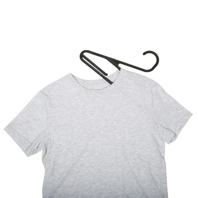 Gambar Selma Yovie Hanger Baju Plastik PP Line 41 cm Set 5 pcs - Hitam